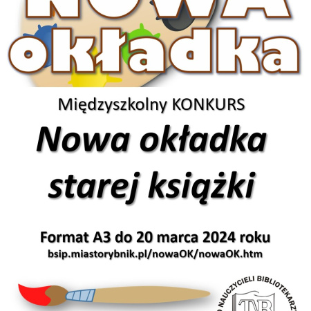 Finał międzyszkolnego konkursu: "Nowa okładka starej książki"